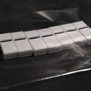 7x Roborock S7 Cliff Sensor Cover 3D Printed White PLA for Dark Carpets