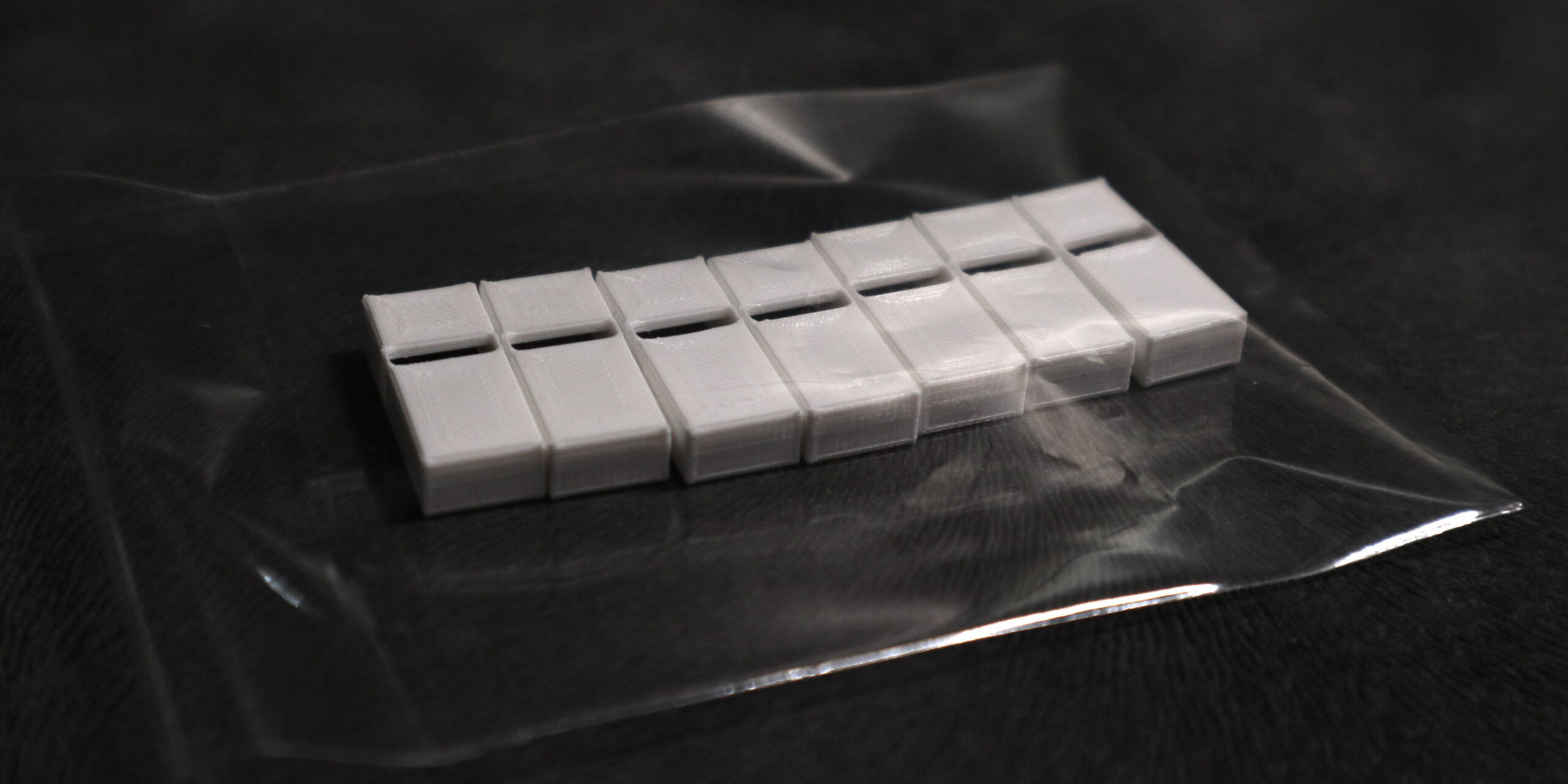 7x Roborock S7 Cliff Sensor Cover 3D Printed White PLA for Dark Carpets